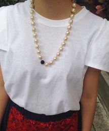 les Briqu'a braque | 剪裁利落白素T(その他トップス)