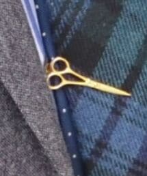 光シザー | ネクタイピン