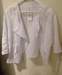 ladysbone | 正韓棉麻短板外套(ブルゾン)