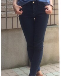 UNIQLO | WOMEN ウルトラストレッチジーンズA(デニムパンツ)