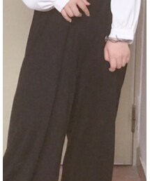 超级舒服的阔腿裤 | チノパンツ