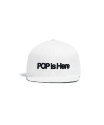 POPisHere | LOGO SNAPBACK CAP White(キャップ)