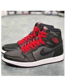 AIR JORDAN | NIKEエアジョーダン１.highOGサテン×black(スニーカー)