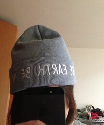 MAY THE EARTH BE WITH YOU(ニットキャップ/ビーニー)