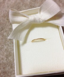 mederu jewelry | BIRTHDAY PRESENTでいただいたピンキーリング♡(リング)