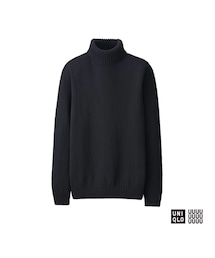 UNIQLO | カシミヤブレンドタートルネックセーター(ニット/セーター)