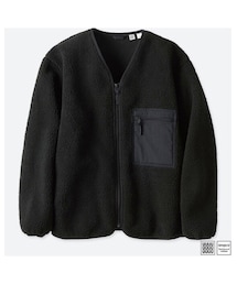 UNIQLO | ボアフリース(ノーカラージャケット)