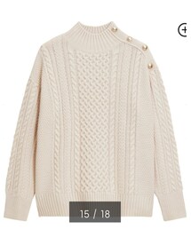 GU | 変なボタンは取っちゃった。(ニット/セーター)