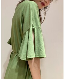 袖アップ🥝 | ‪‪☺︎‬(ワンピース)