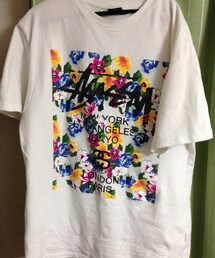 STUSSY | stussyのフラワーブロックTシャツです。(Tシャツ/カットソー)