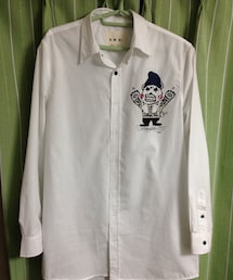 KINGLY MASK | ロングホワイトシャツ(シャツ/ブラウス)