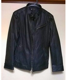 MK MICHEL KLEIN HOMME  | レザージャケット(ライダースジャケット)