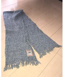 no brand | 多分20代の頃に買ったマフラー。もう20年以上は使ってる。(マフラー)