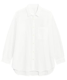 GU | ブロードオーバーサイズシャツ M ¥1,990(シャツ/ブラウス)
