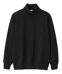 GU | スウェットタートルネックシャツ　M　¥1,490(スウェット)