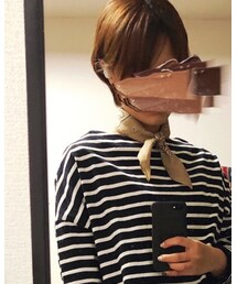 バンダナ(ベージュ) | ストール/ショール