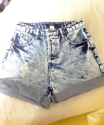 FOREVER 21 | ハイウエストデニムパンツ(デニムパンツ)