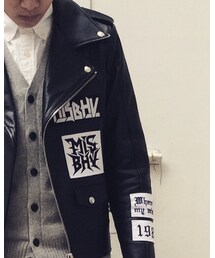 MISBHV | ライダースジャケット