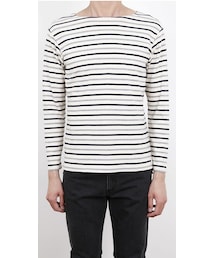 The Permanent Wear by Inpaichthys Kerri |  THE PARMENT WEARのボーダーカットソー(Tシャツ/カットソー)