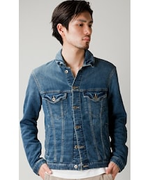 NANO universe | インディゴjerseyGジャン(デニムジャケット)