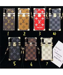 LV iPhonex/7/8 plus ケース ジャケット 個性 ルイヴィトン アイフォン テン/10/7/8/9 プラス カバー(マフラー)