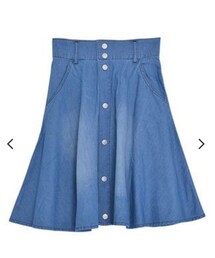 jouetie | ハンパ丈フレアスカート(デニムスカート)