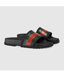 GUCCI | ウェブスライドサンダル(サンダル)