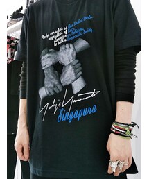 Yohji Yamamoto POUR HOMME | レスリー・キーとのコラボTシャツ(Tシャツ/カットソー)