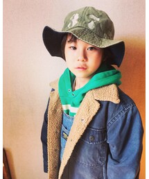 DENIM DUNGAREE | ハット