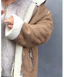 ZARA | ムートンコート