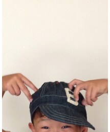 DENIM DUNGAREE | キャップ