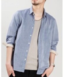 NANO universe | 60ローンシャンブレー(シャツ/ブラウス)