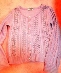 OLIVE des OLIVE | 透かし編みカーディガン(カーディガン/ボレロ)