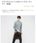 UNIQLO(ユニクロ)の「トップス(Tシャツ/カットソー)」