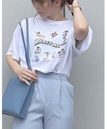 💙【Areeam】Disney ユニセックス Tシャツ | Tシャツ/カットソー
