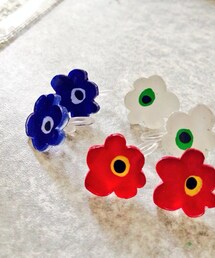 marimekko | ハンドメイドで作っていただきました(イヤリング)