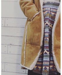 URBAN RESEARCH DOORS WOMENS | ムートンコート