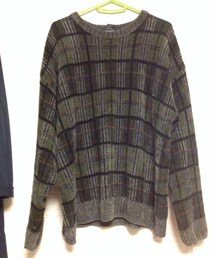 古着ニット暗い緑(ニット/セーター)