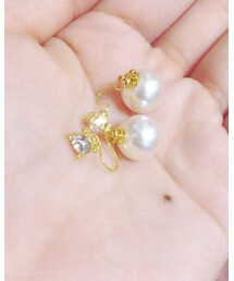 大事にします☺️💕 | イヤリング