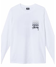 CDG×STUSSY | STUSSY×CDG ロンT 白(Tシャツ/カットソー)
