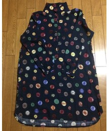 no brand | シャツワンピース