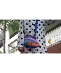 長版白底黑點點衣(その他トップス)