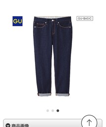 GU | ガールフレンドパンツ(デニムパンツ)