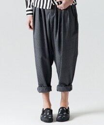 SHAREEF | window pane wide pants(その他パンツ)