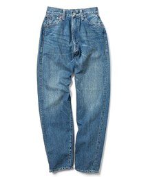 LENO | LUCY HIGH WAIST TAPERED JEANS《FADE INDIGO》(デニムパンツ)