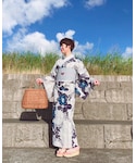 注染の浴衣の「水着/着物・浴衣(浴衣)」