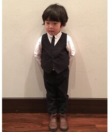 H&M | シャツ、ベスト、パンツ、ネクタイ全部セット売りでした♡(ベスト)