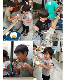 友達と流し素麺♫ | その他