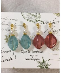 ハンドメイドピアス♡ | ピアス（両耳用）