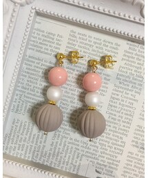 ハンドメイドピアス♡ | ピアス(両耳用)